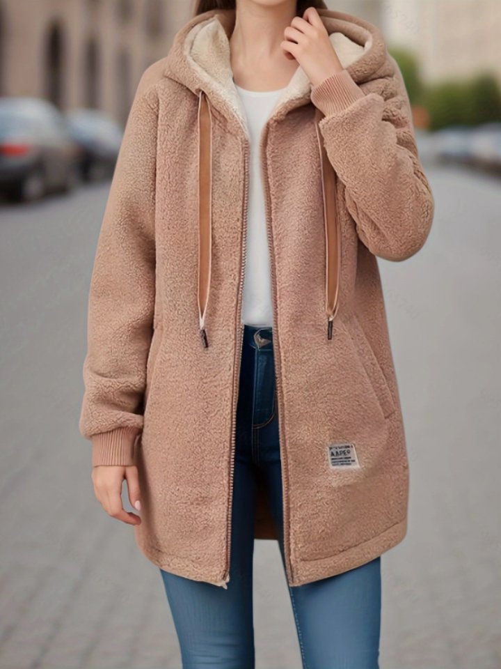 Alessia™ - Giacca in Pile con Cappuccio