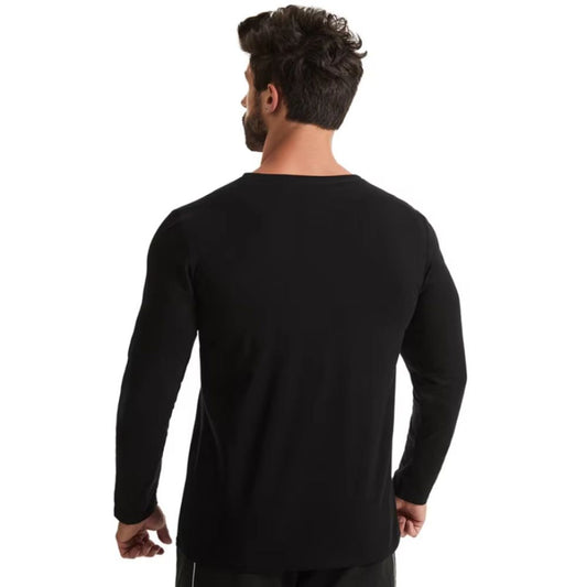 Alfio™ - Maglia Casual Henley a Maniche Lunghe