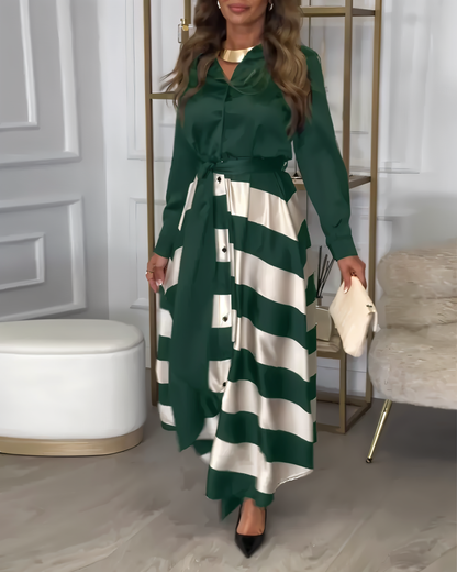 Arianna™ - Elegante Completo in Raso 2 Pezzi