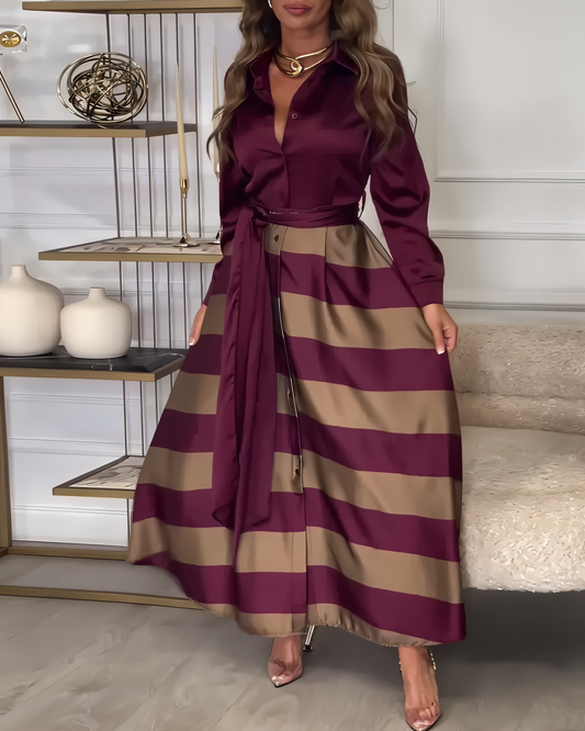 Arianna™ - Elegante Completo in Raso 2 Pezzi
