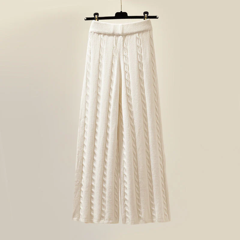 Bianca™ - Elegante Set Invernale a Coste in 3 Pezzi