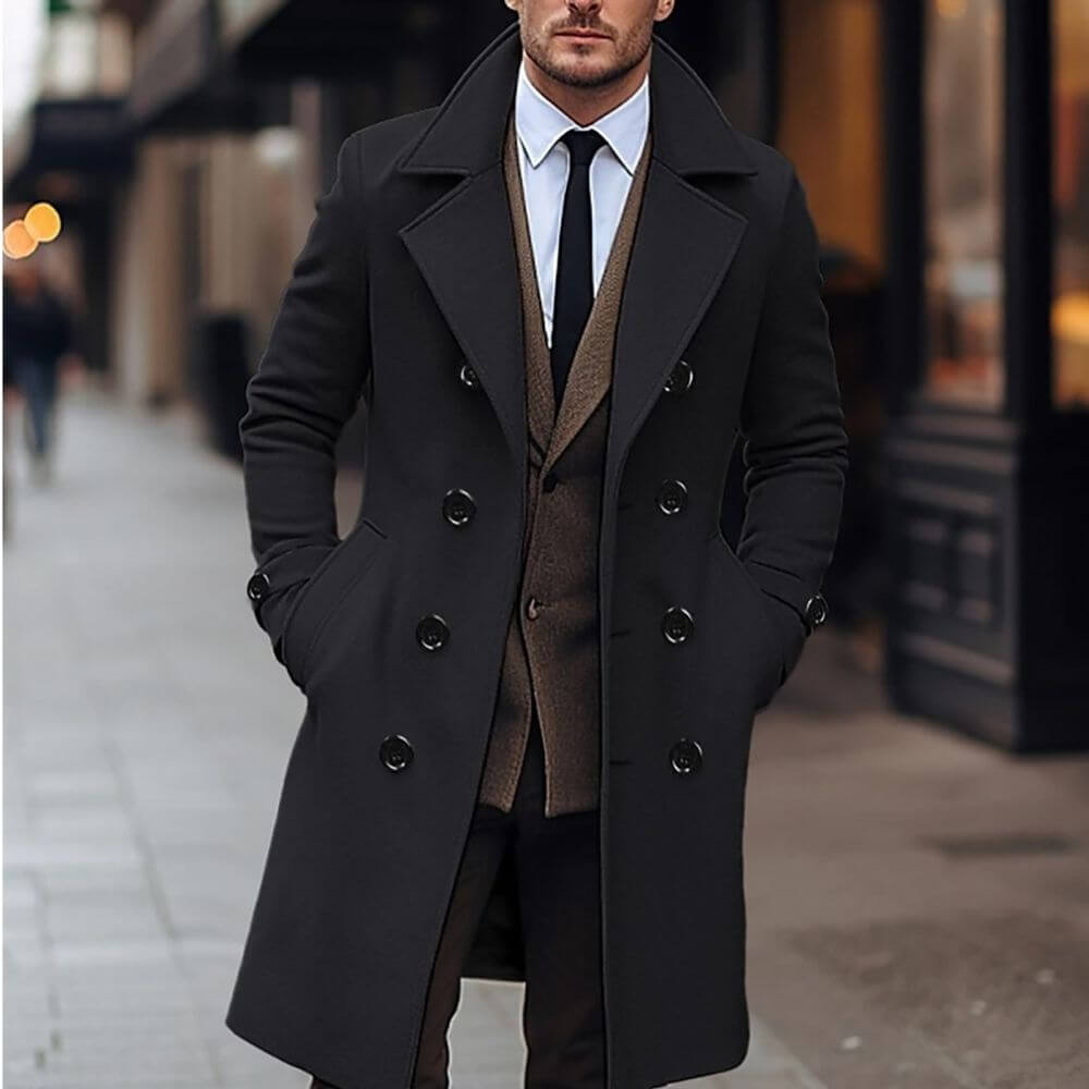 Charles™ - Elegante Trench da Uomo