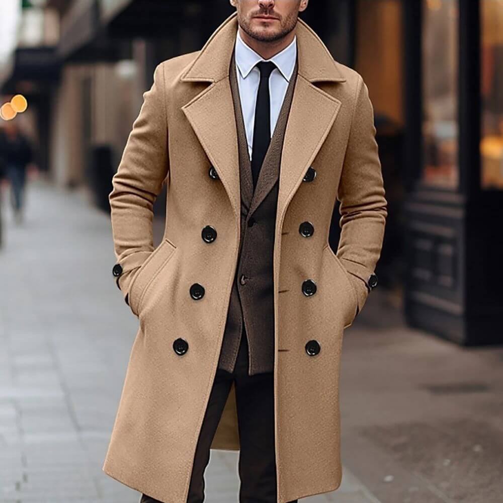 Charles™ - Elegante Trench da Uomo
