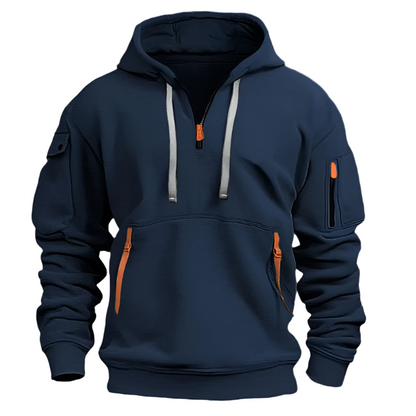 Massimo™ - Felpa con Cappuccio e Zip Comoda