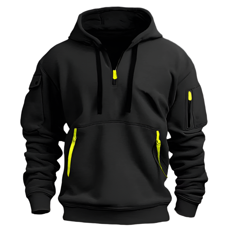 Massimo™ - Felpa con Cappuccio e Zip Comoda