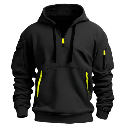 Massimo™ - Felpa con Cappuccio e Zip Comoda