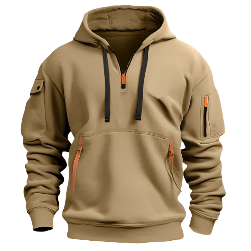 Massimo™ - Felpa con Cappuccio e Zip Comoda