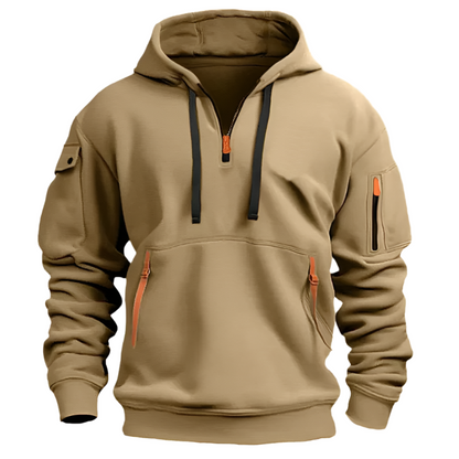 Massimo™ - Felpa con Cappuccio e Zip Comoda
