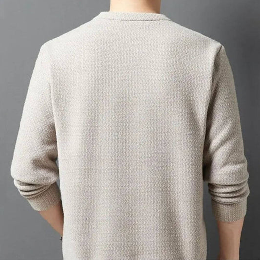 Roberto™ - Maglione in Maglia Foderato in Pile